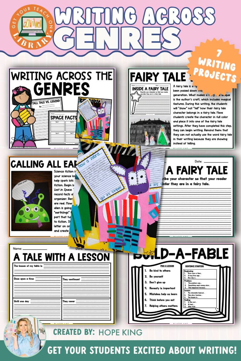 Writing Across the Genres - Shop GYTO - Get Your Teach On