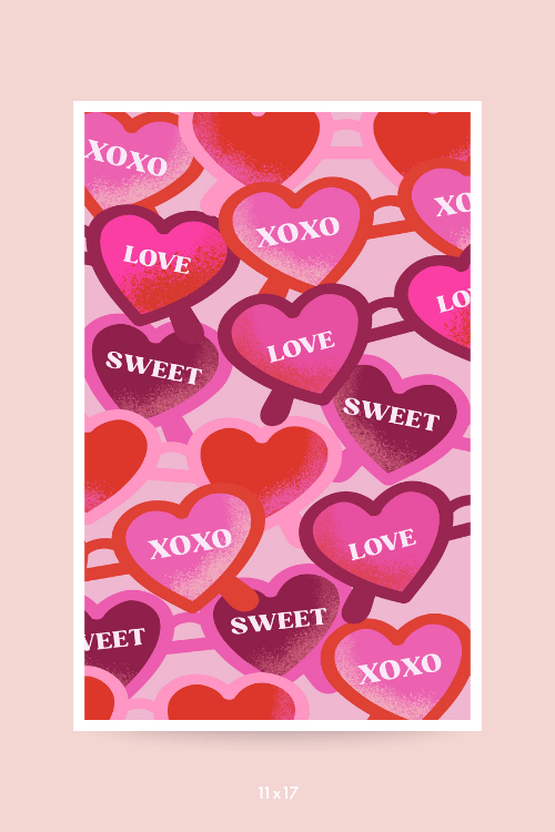 XOXO Love Poster - GYTO Collective - Get Your Teach On