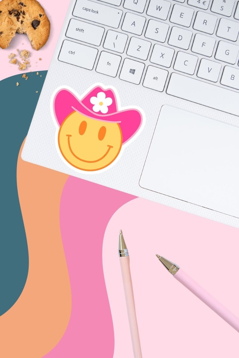 Howdy Smiley Sticker - GYTO Collective - Get Your Teach On