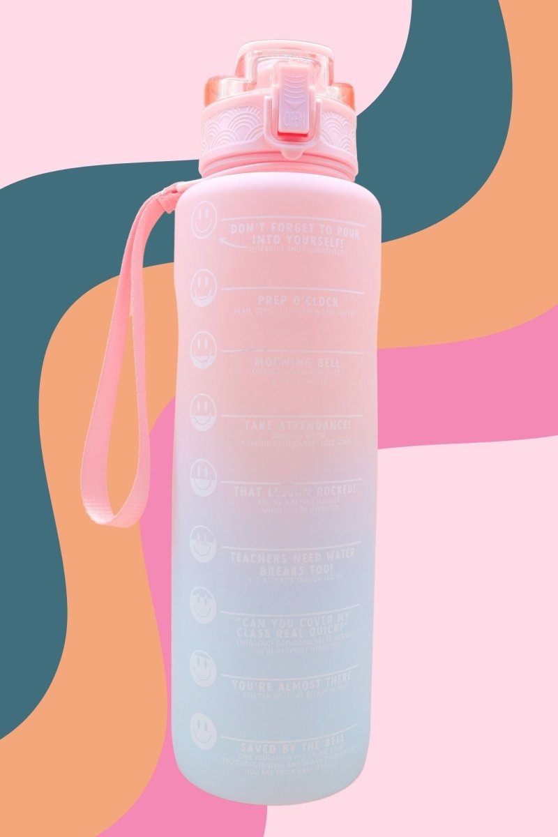 Stay on Track Water Bottle - GYTO Collective - Get Your Teach On
