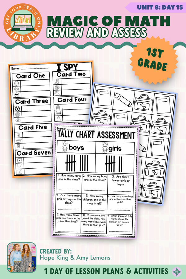 1st Grade Magic of Math Unit 8 Day 15: Review and Assess by Hope King, Amy Lemons and Get Your Teach On