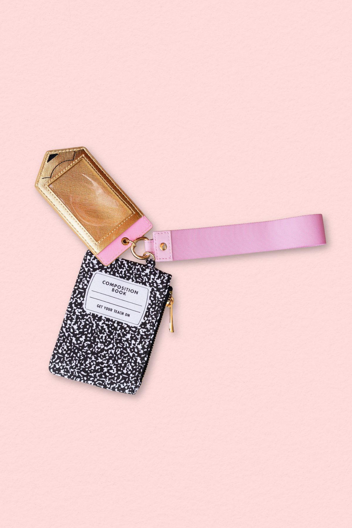 Pencil Composition Wristlet