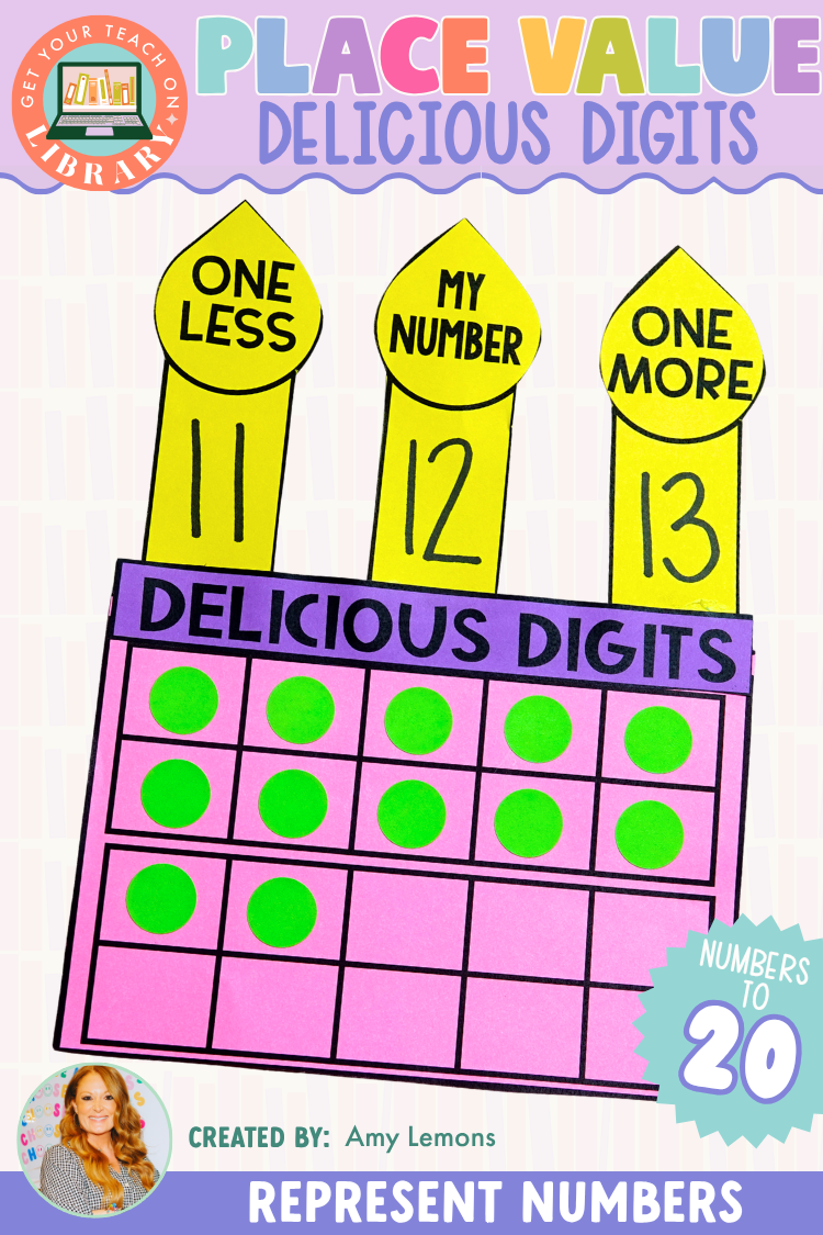 Numbers to 20 Activity: Delicious Digits Number Representation Cake Craft