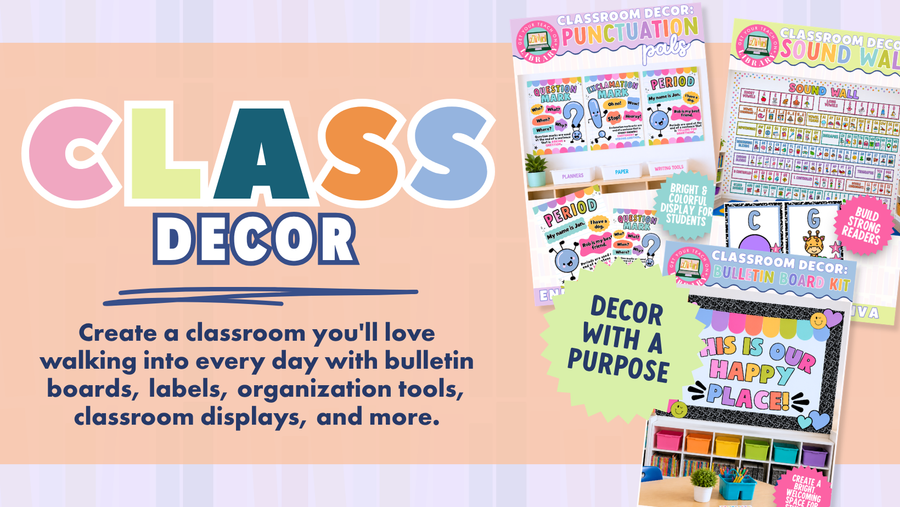 Your GYTO Classroom Decor