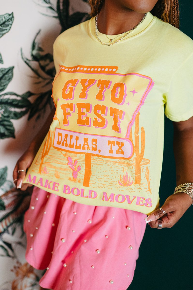 2025 GYTO Fest Tee - Neon Yellow - GYTO Collective - Get Your Teach On