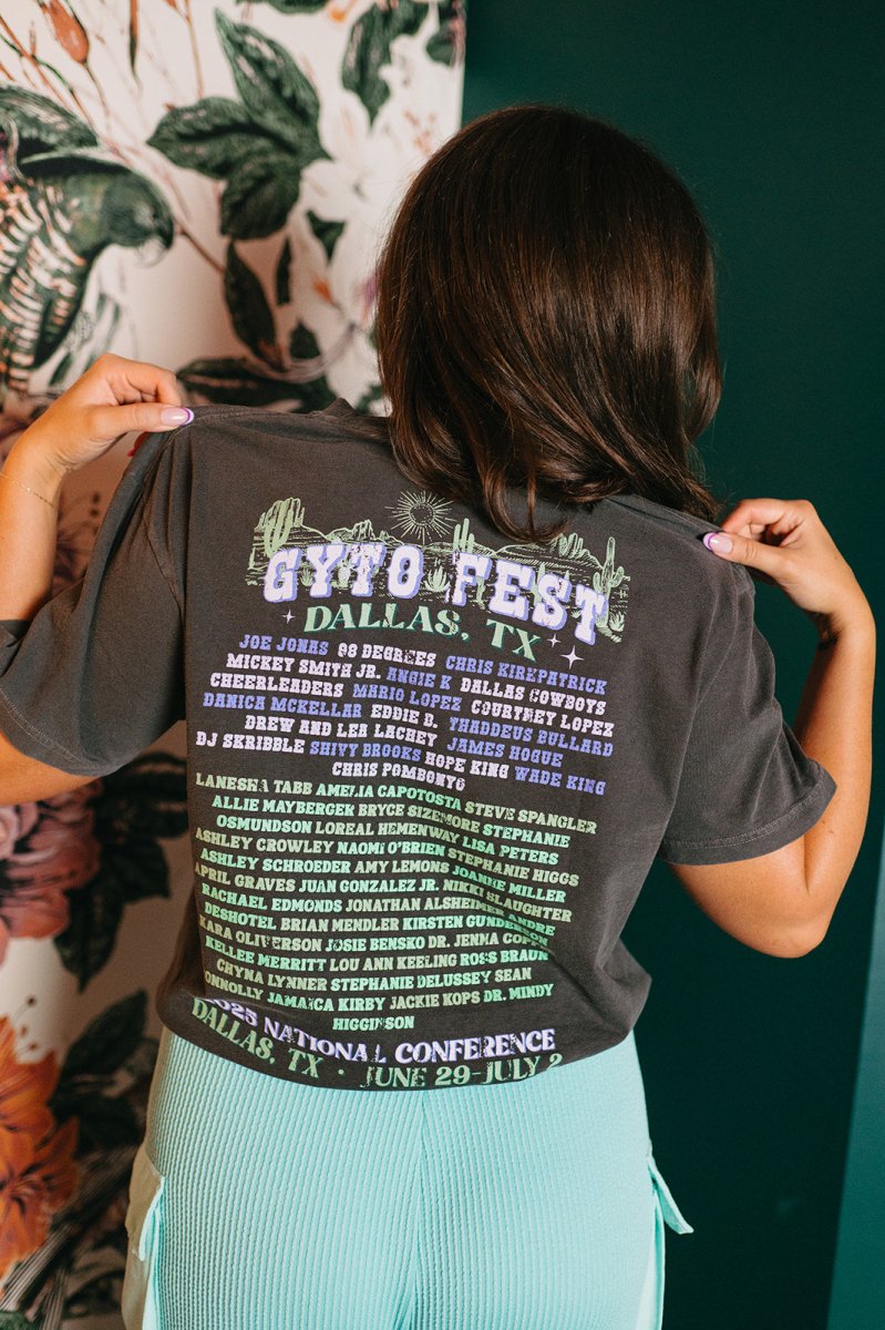2025 GYTO Fest Tee - Pepper - GYTO Collective - Get Your Teach On