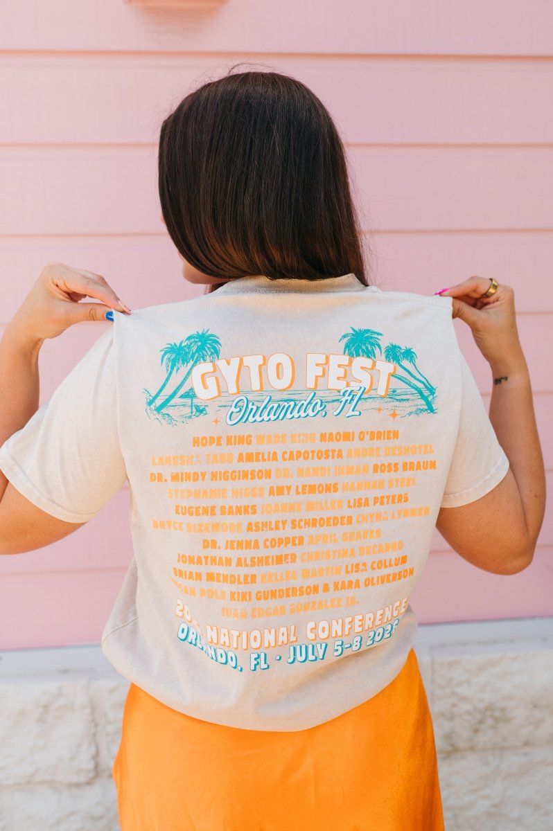 2026 GYTO Fest Tee - Tan - Shop GYTO - Get Your Teach On