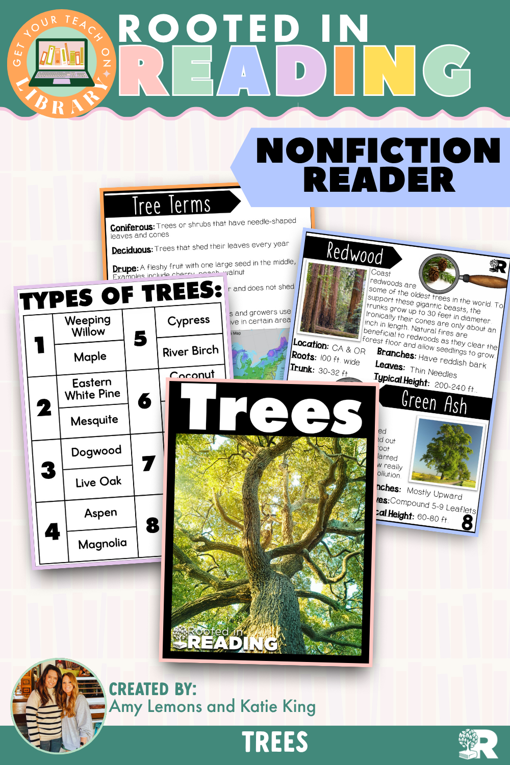 Rooted in Reading Nonfiction Reader: Trees