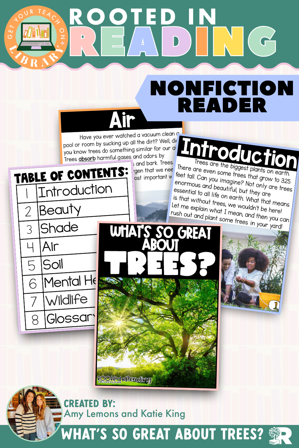 Rooted in Reading Nonfiction Reader: What's So Great About Trees?