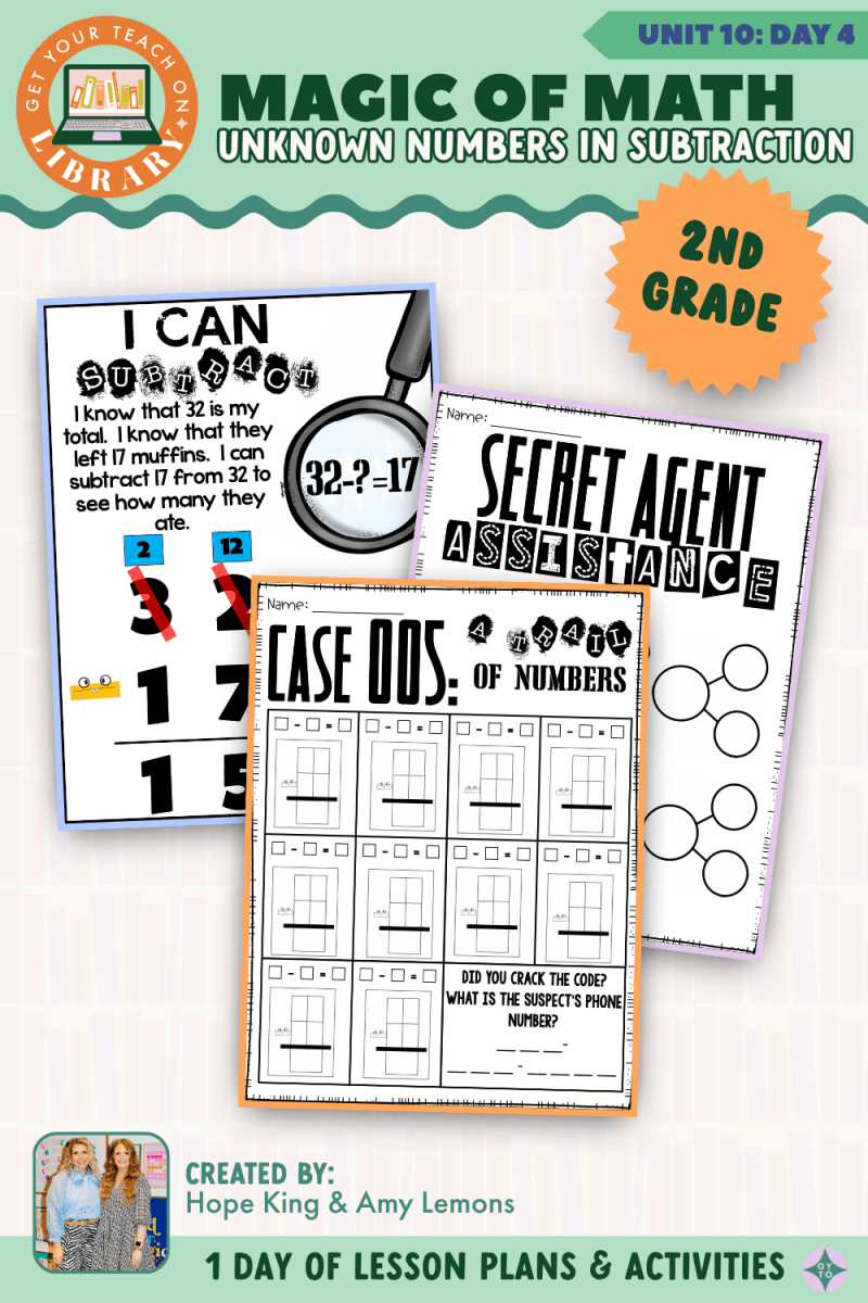 2nd Grade Magic of Math: Unit 10 Day 5 Review and Assess - Shop GYTO - Get Your Teach On