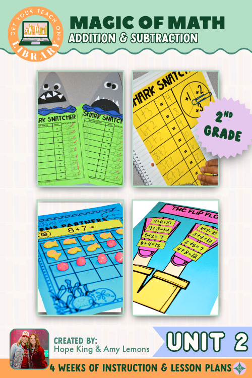 2nd Grade Magic of Math Unit 2: Addition and Subtraction Strategies - Shop GYTO - Get Your Teach On