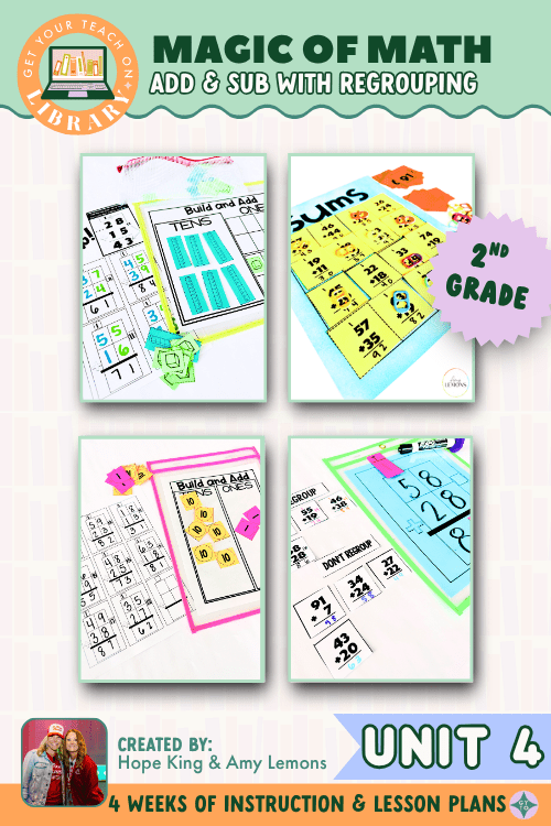 2nd Grade Magic of Math Unit 4: Addition & Subtraction with Regrouping - Shop GYTO - Get Your Teach On