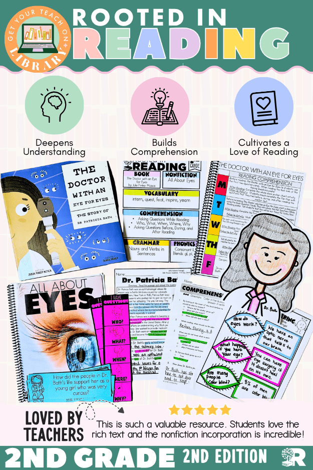 2nd Grade Rooted in Reading Yearlong Bundle | Read Aloud Lessons for Comprehension, Grammar, Vocabulary & Phonics (2nd Edition) - Shop GYTO - Get Your Teach On