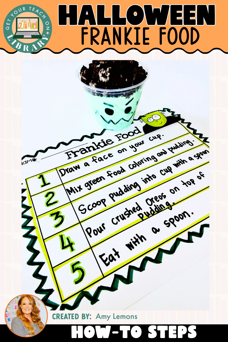 Halloween How-To Writing Activity | Frankenstein Food Procedural Writing
