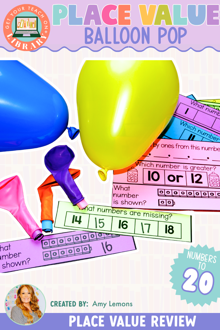 Numbers to 20 Review Game: Balloon Pop