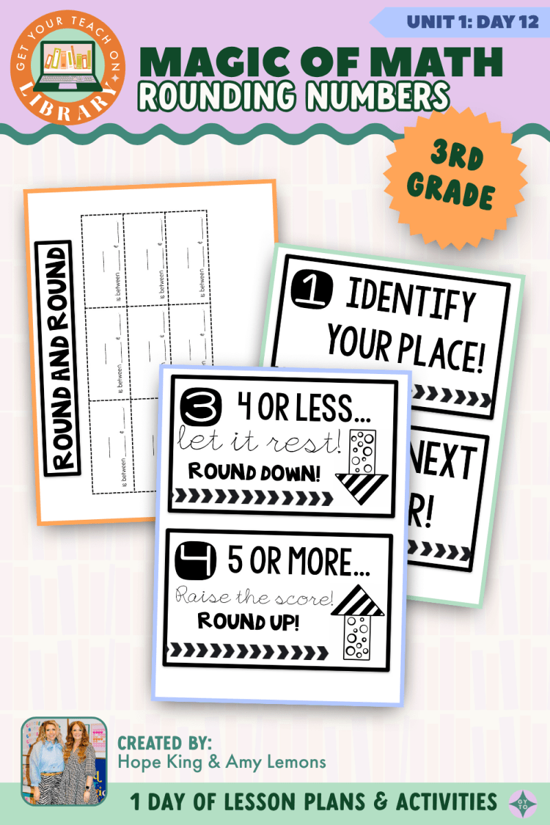 3rd Grade Magic of Math: Unit 1 Day 12 Rounding Numbers - Shop GYTO - Get Your Teach On