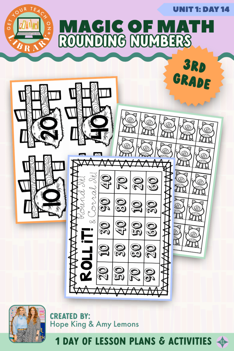 3rd Grade Magic of Math: Unit 1 Day 14 Rounding Numbers - Shop GYTO - Get Your Teach On