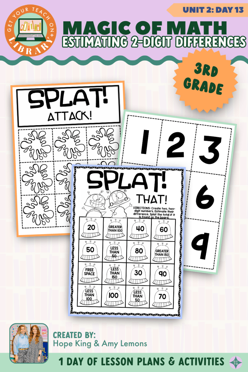 3rd Grade Magic of Math: Unit 2 Day 13 Estimating 2-Digit Differences - Shop GYTO - Get Your Teach On