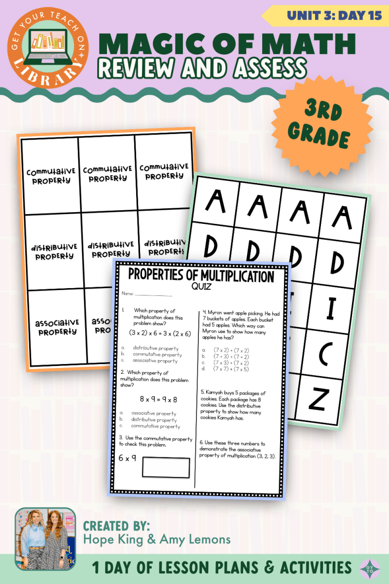 3rd Grade Magic of Math: Unit 3 Day 15 Review and Assess - Shop GYTO - Get Your Teach On