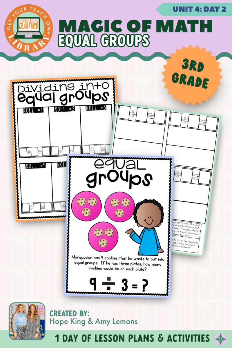 3rd Grade Magic of Math: Unit 4 Day 2 Equal Groups - Shop GYTO - Get Your Teach On
