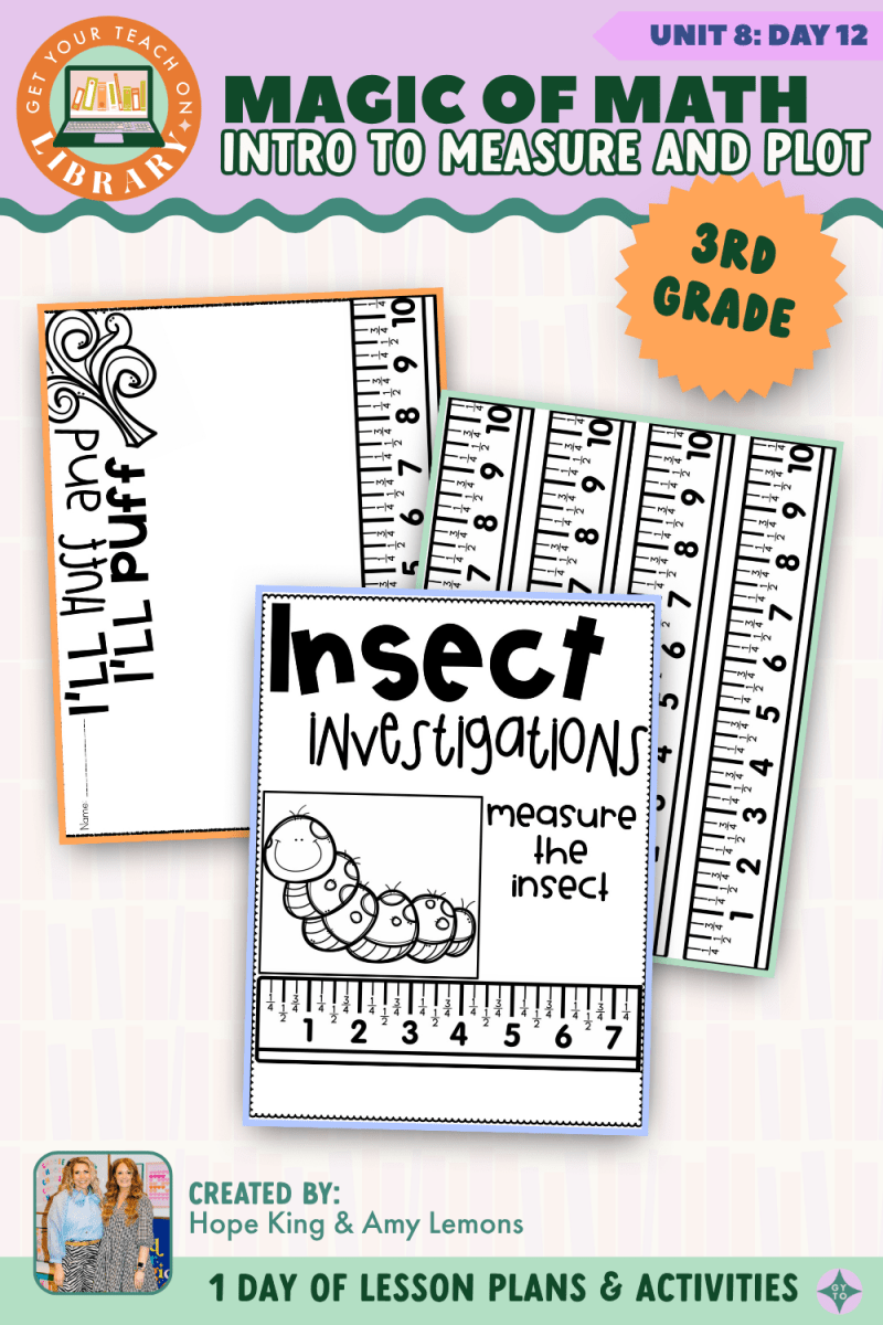 3rd Grade Magic of Math: Unit 8 Day 12 Intro to Measure and Plot - Shop GYTO - Get Your Teach On
