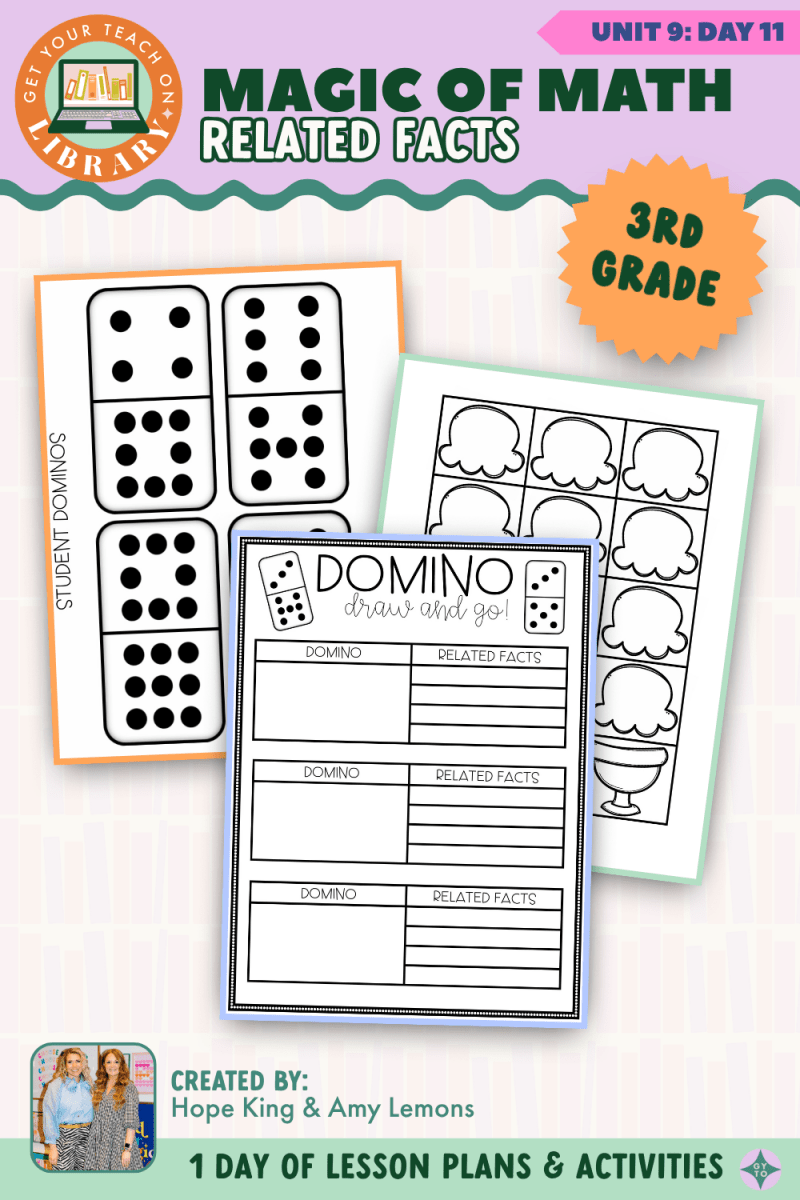 3rd Grade Magic of Math: Unit 9 Day 11 Related Facts - Shop GYTO - Get Your Teach On