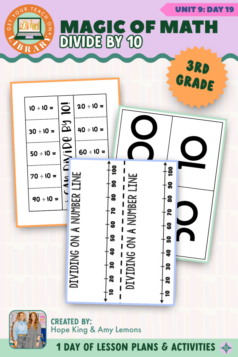 3rd Grade Magic of Math: Unit 9 Day 19 Divide by 10 - Shop GYTO - Get Your Teach On