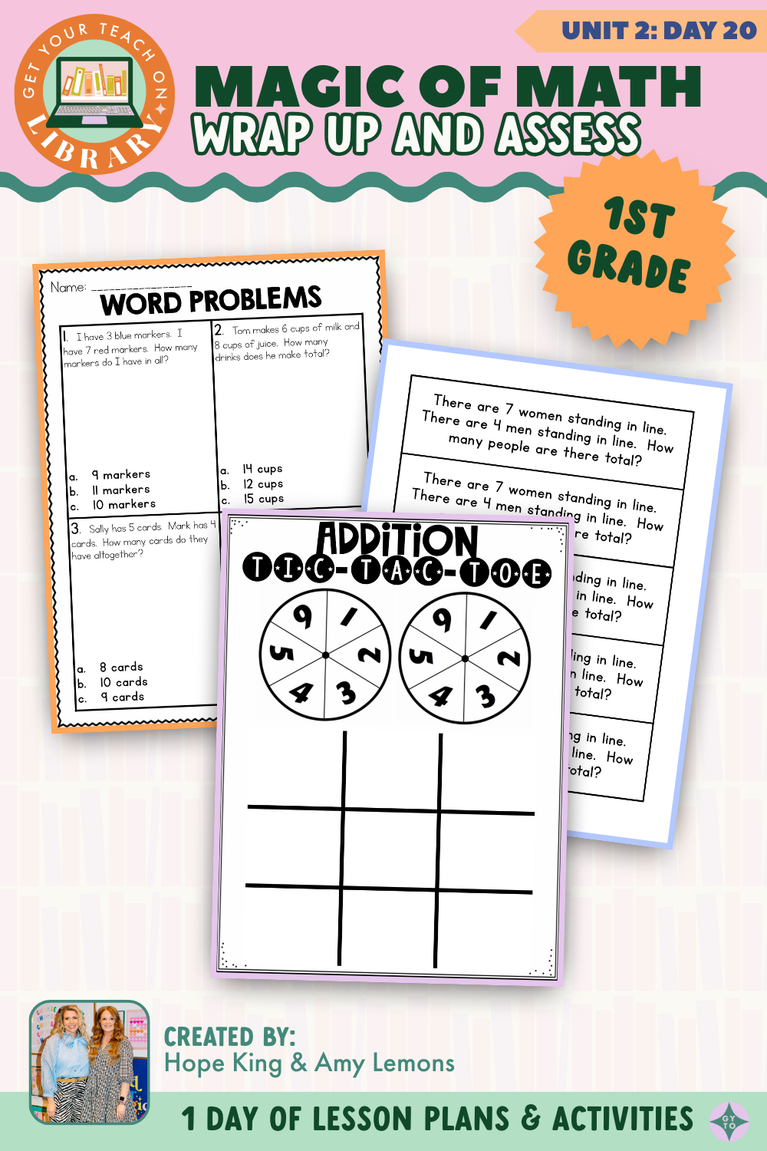 1st Grade Magic of Math: Unit 2 Day 20 Wrap Up and Assess – Shop GYTO