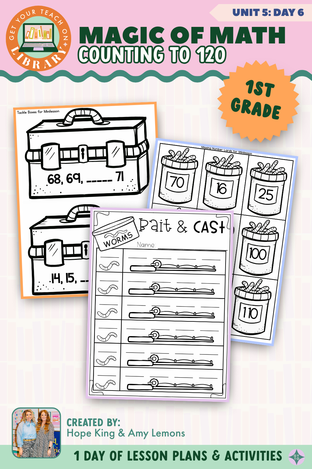 1st Grade Magic of Math: Unit 5 Day 6 Counting to 120