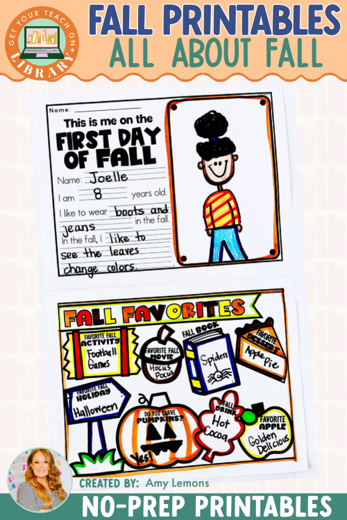 Fall No-Prep Printable: All About Fall, First Day of Fall, Fall This or That