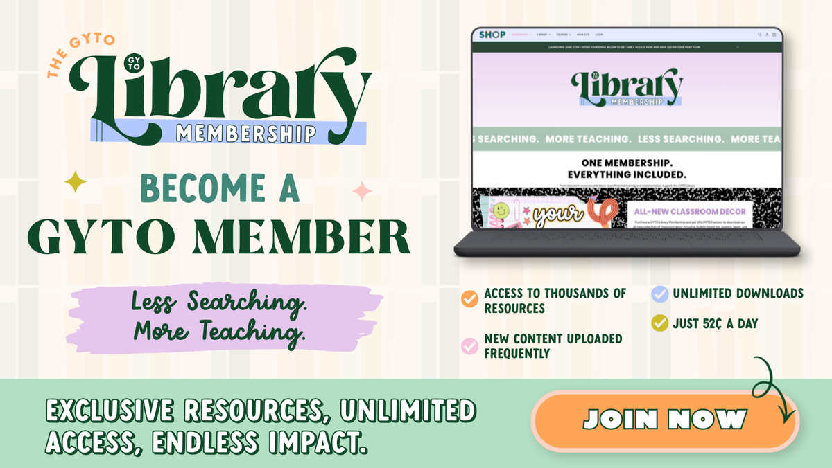 GYTO Library Membership