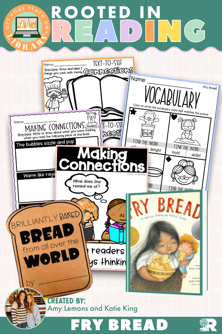 Rooted in Reading: Fry Bread | Reading Comprehension Activities for Making Connections