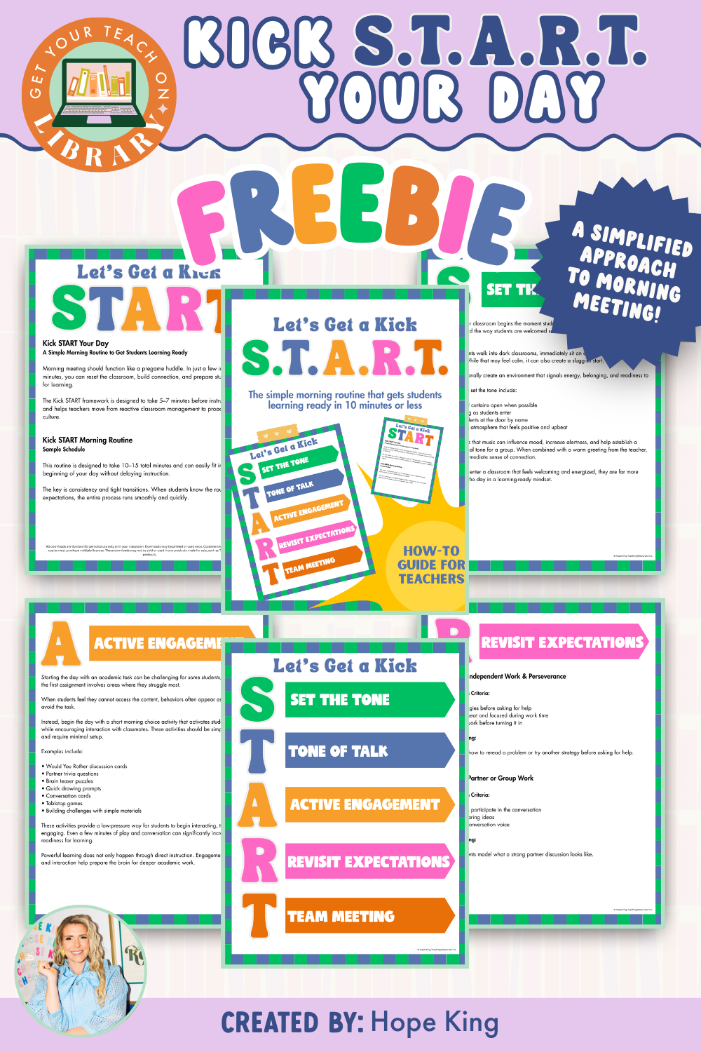 Kick START Your Day: A Morning Meeting Routine