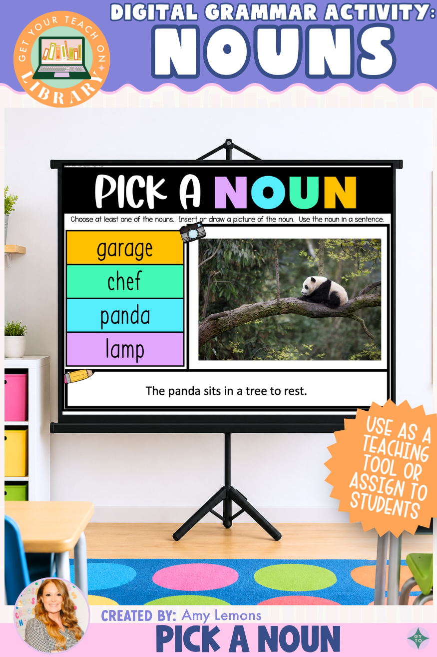 Pick a Noun | Digital Grammar Activity
