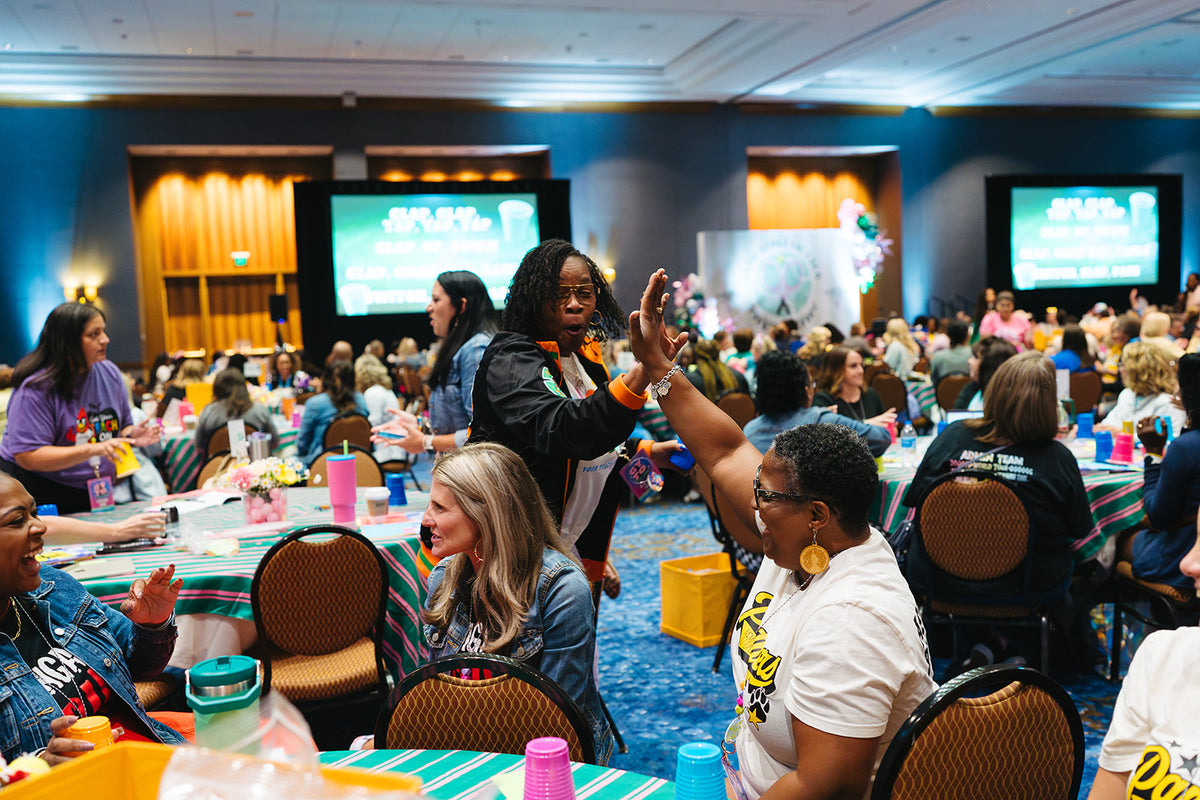 Teachers at a Get Your Teach On conference