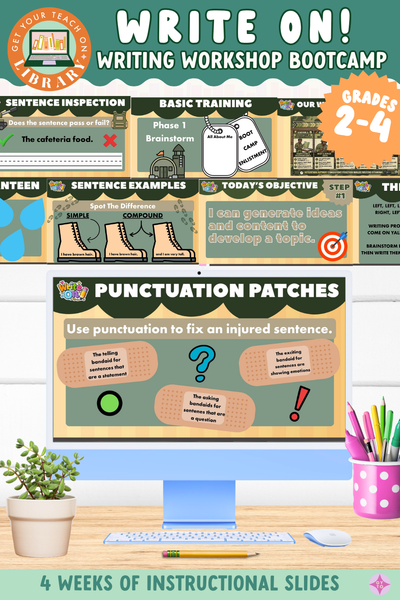Write On! resources for elementary classrooms