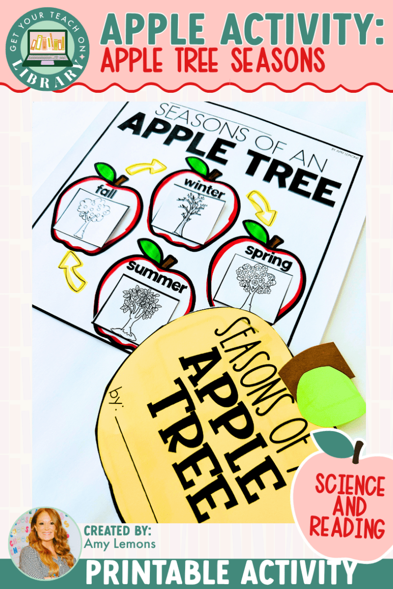 Apple Reading Activity: Seasons of an Apple Tree Booklet and Printable - Shop GYTO - Get Your Teach On