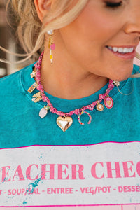Bandana Charm Necklace
