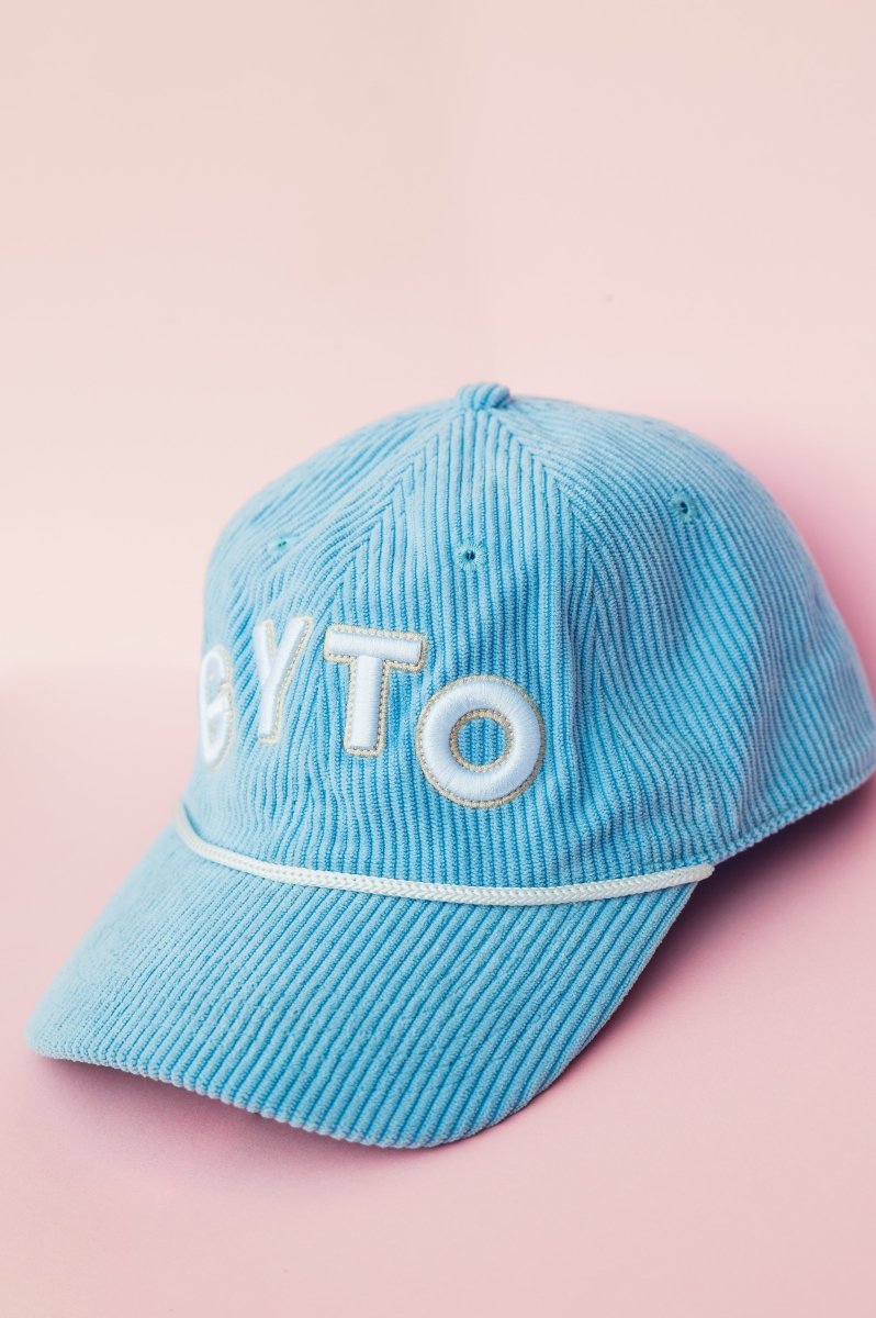 Blue GYTO Corduroy Hat - GYTO Collective - Get Your Teach On