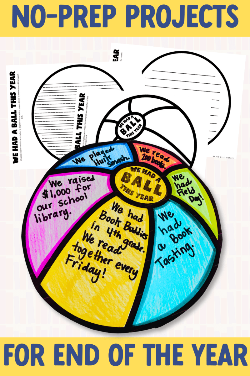 End of the School Year Creative Writing Projects for Memorable Keepsakes - Shop GYTO - Get Your Teach On