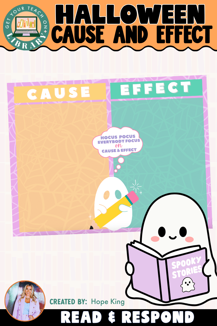 Free Halloween Cause and Effect Reading Activity - Shop GYTO - Get Your Teach On