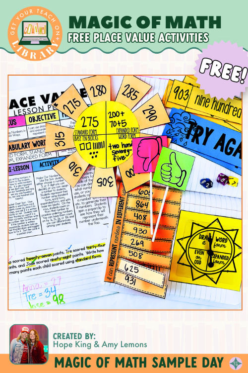 FREE Magic of Math: 2nd Grade Place Value Lesson Plans & Activities - Shop GYTO - Get Your Teach On