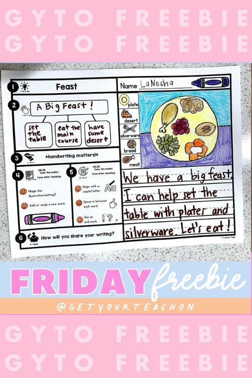 Free Writing Prompts (20 Pack) - Shop GYTO - Get Your Teach On