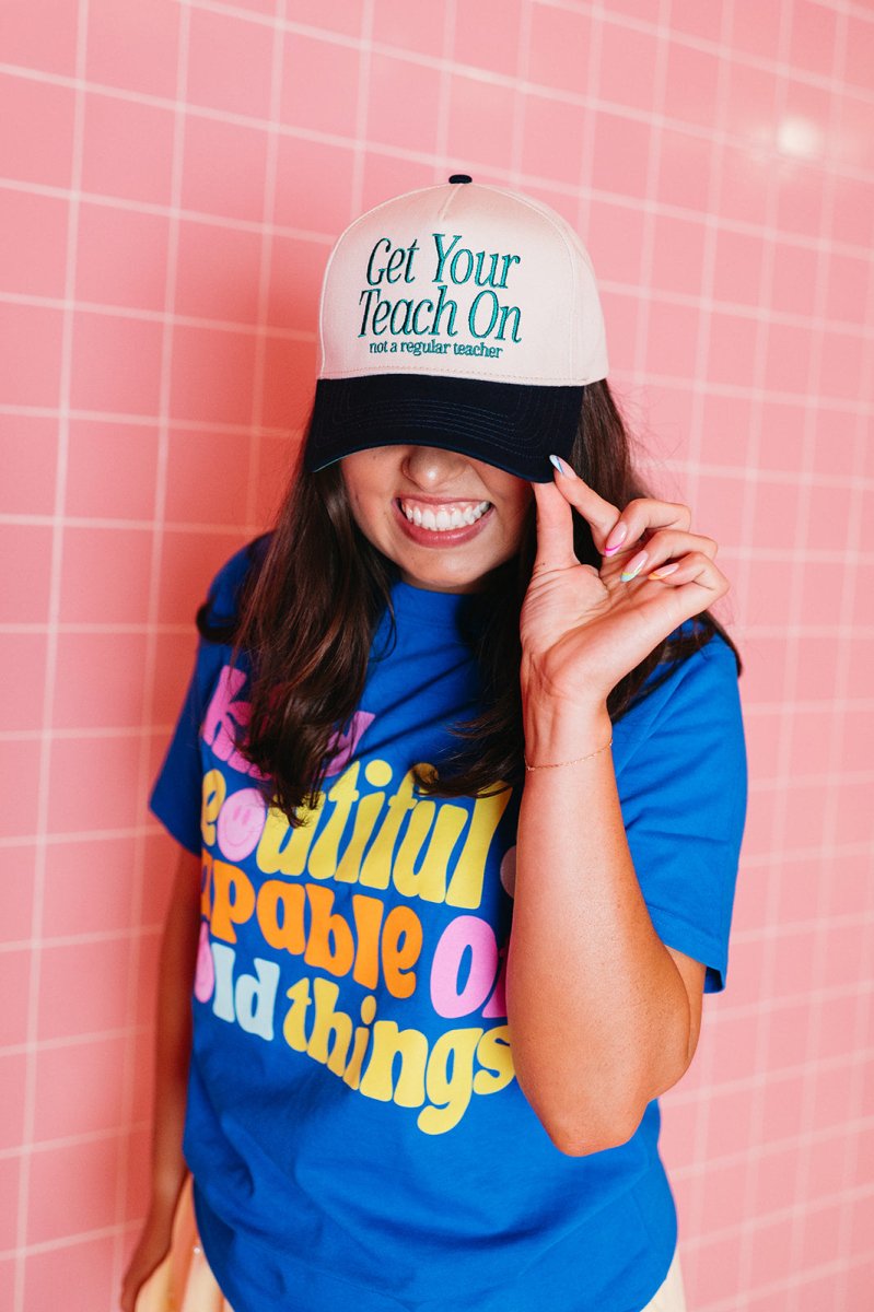 Get Your Teach On Blue Hat - Shop GYTO - Get Your Teach On