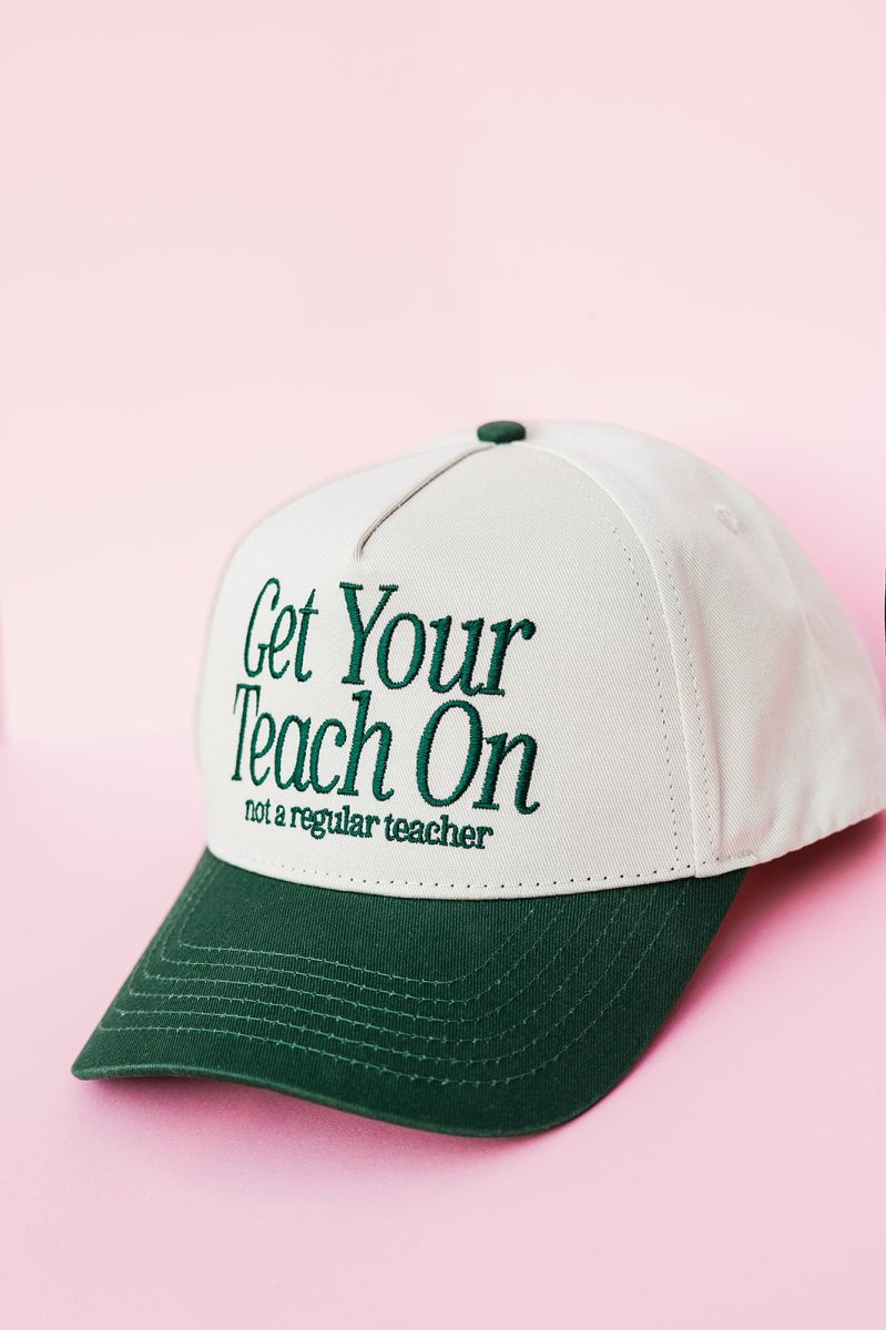 Green Get Your teach On (not a regular teacher) Hat - GYTO Collective - Get Your Teach On