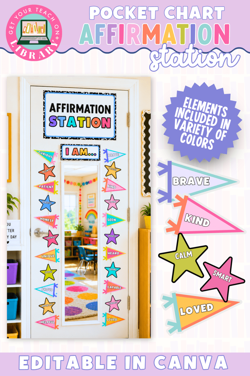 GYTO Classroom Decor: Affirmation Station Pennants | Bright Classroom Decor - Shop GYTO - Get Your Teach On