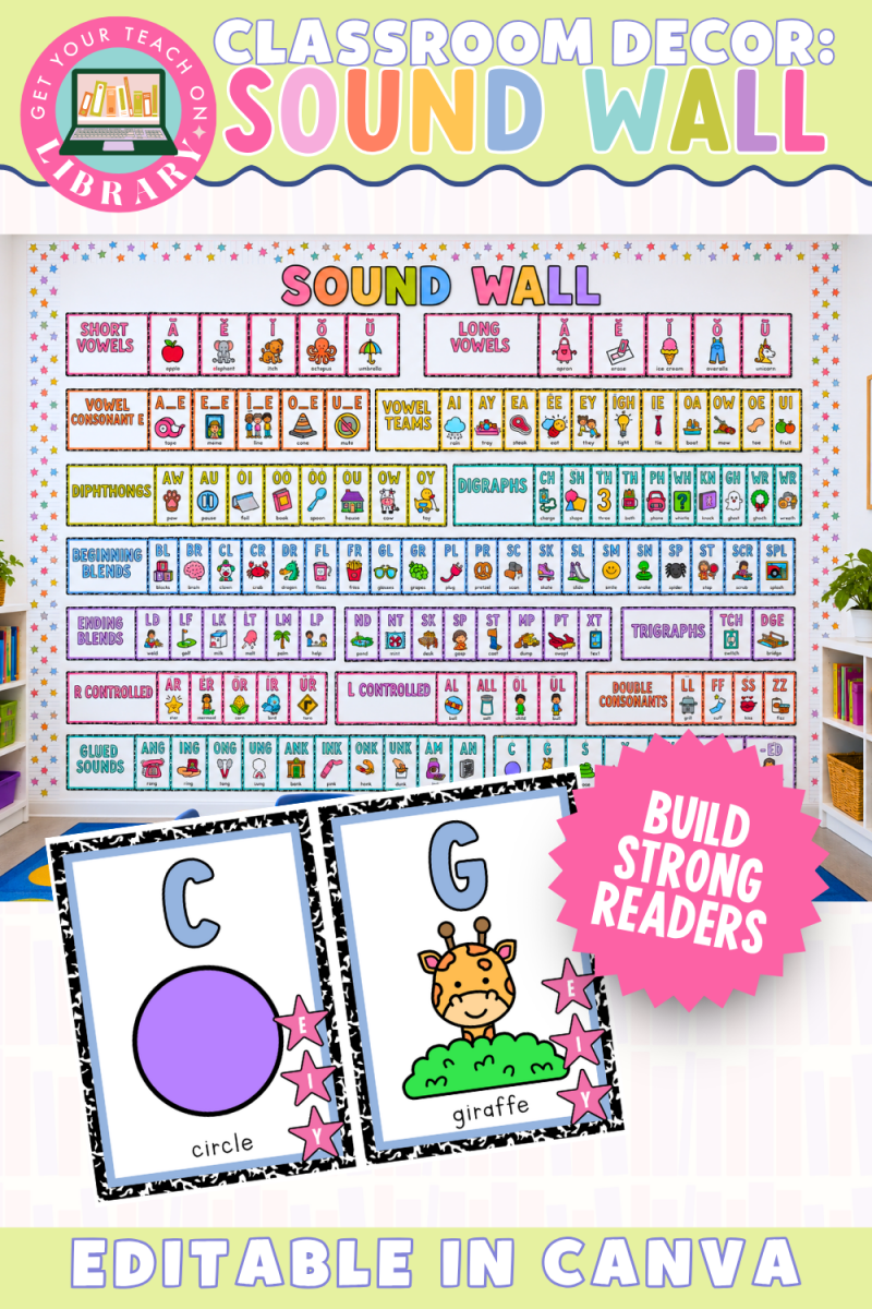 GYTO Classroom Decor: Sound Wall | Bulletin Board Display | Bright Classroom Decor - Shop GYTO - Get Your Teach On