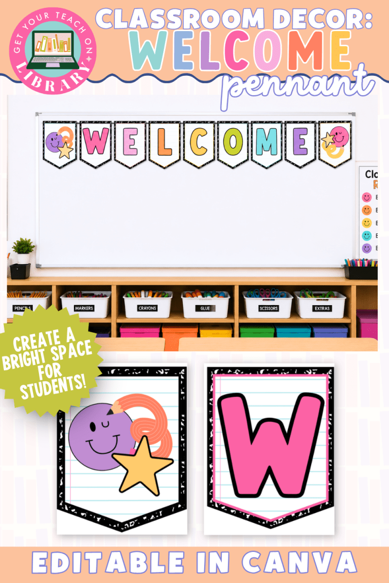 GYTO Classroom Decor: Welcome Banner | Bright Classroom Decor - Shop GYTO - Get Your Teach On