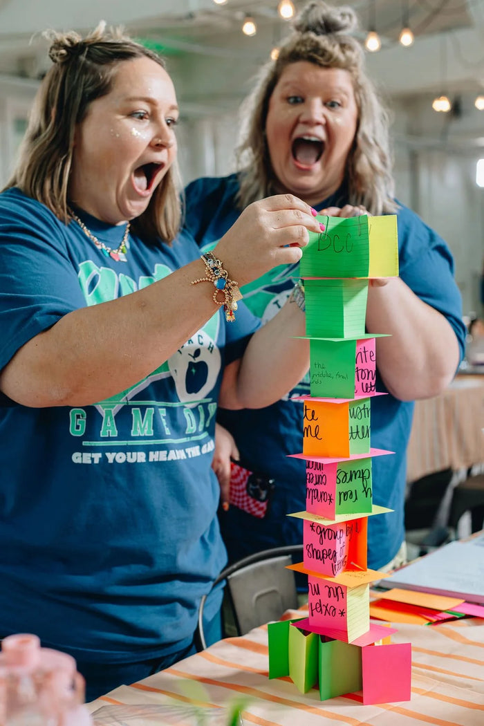 Teachers in a live session