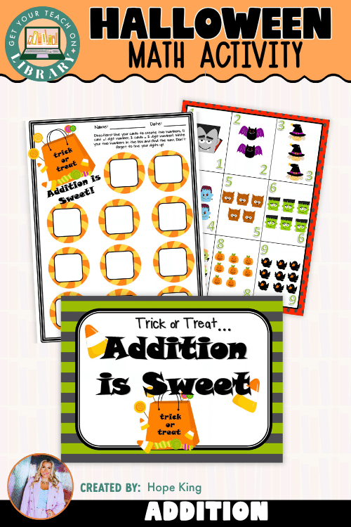 Halloween Addition Math Center | Addition Is Sweet - Shop GYTO - Get Your Teach On